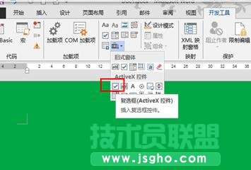 word2013如何在方框里打钩
