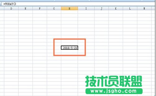 如何在EXCEL表格中使用TODAY函数