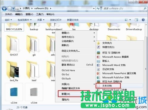 新建一个文本格式
