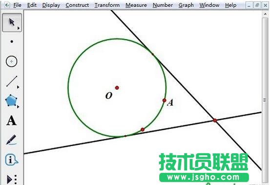过圆外一点作切线