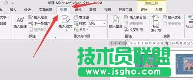word2013中怎么制作图注