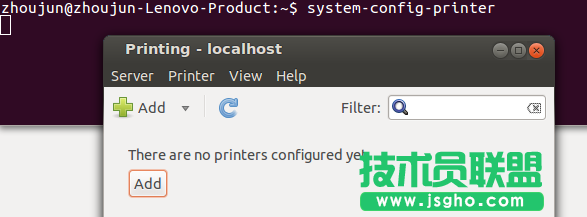 在Windows以及Ubuntu 12.04下使用共享打印机的办法