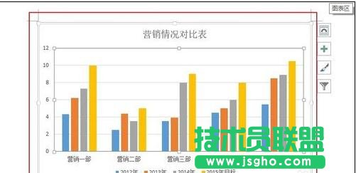 word2013怎么更改图表类型和颜色