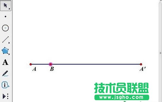 构造线段AA’并取点B