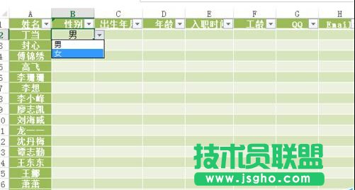 如何设置Excel的数据有效性并提示出错警告