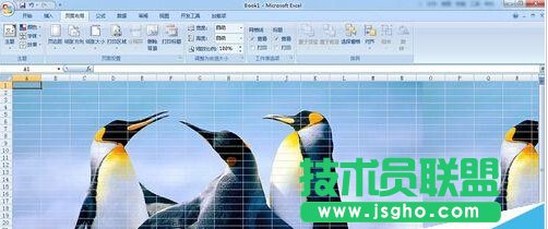 excel如何在表格中添加背景图