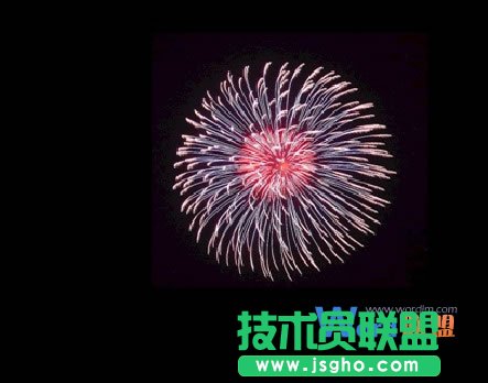 在PowerPoint2007中制作礼花绽放动画效果