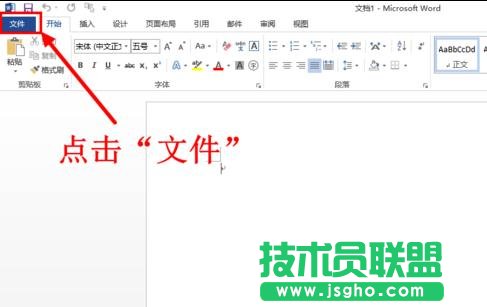 word2013中怎样取消模板显示