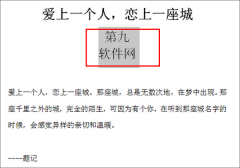 如何在WPS文字中设置特殊文字布局