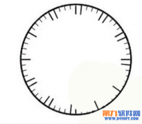 WPS文字怎样制作一个刻度表