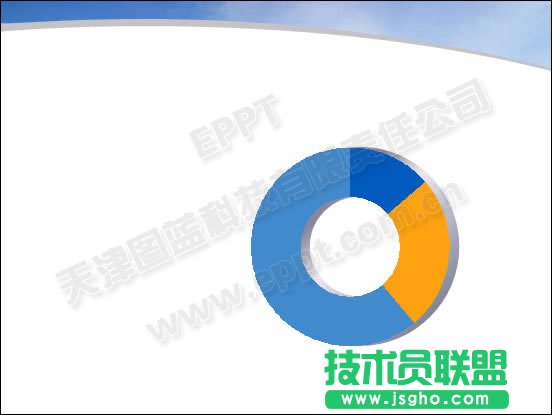 三维格式圆环图