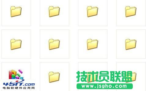 电脑中文件夹不显示名字的解决方法 三联教程