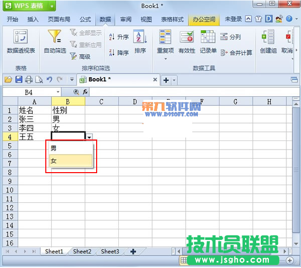 如何在WPS表格中正确输入默认内容