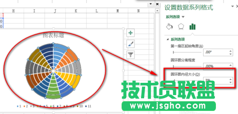 excel如何制作南丁格尔玫瑰图教程