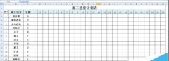 Excel怎么制作绚丽的施工进度图表?