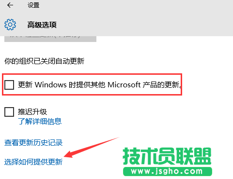 Win10系统如何关闭Microsoft产品更新