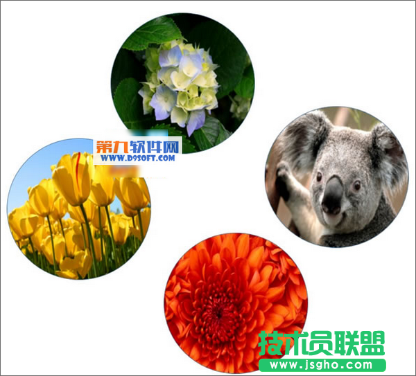 PowerPoint2013设置摩天轮旋转相册