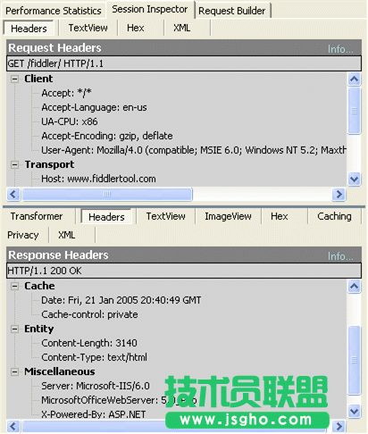 HTTP调试工具 fiddler图文使用教程