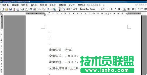 如何用word规范化数字格式