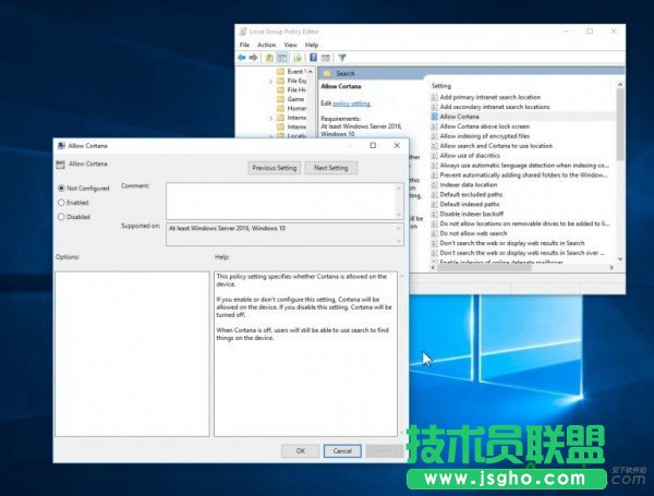Windows 10,Windows 10无法关闭Cortana
