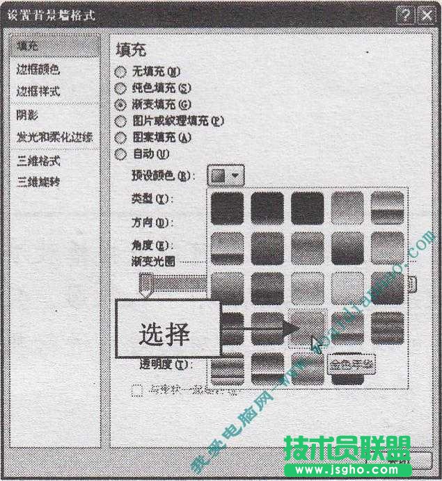 如何设置图表背景