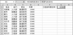 SUMIF函数的公式及使用方法