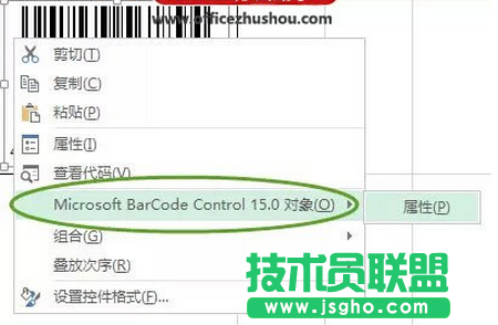 Microsoft BarCode控件15.0对象