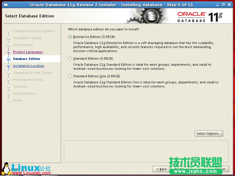 RedHat Linux5.5下Oracle 11g安装图解教程