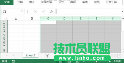 选择当前列右侧的所有列