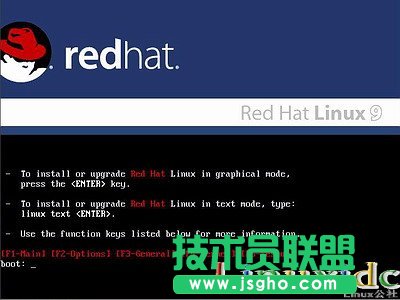linux安装教程(红帽RedHat Linux 9)光盘启动安装过程图解  三联
