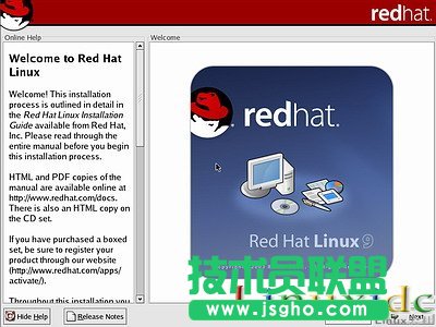 RedHat Linux9 安装图文教程(完整版)