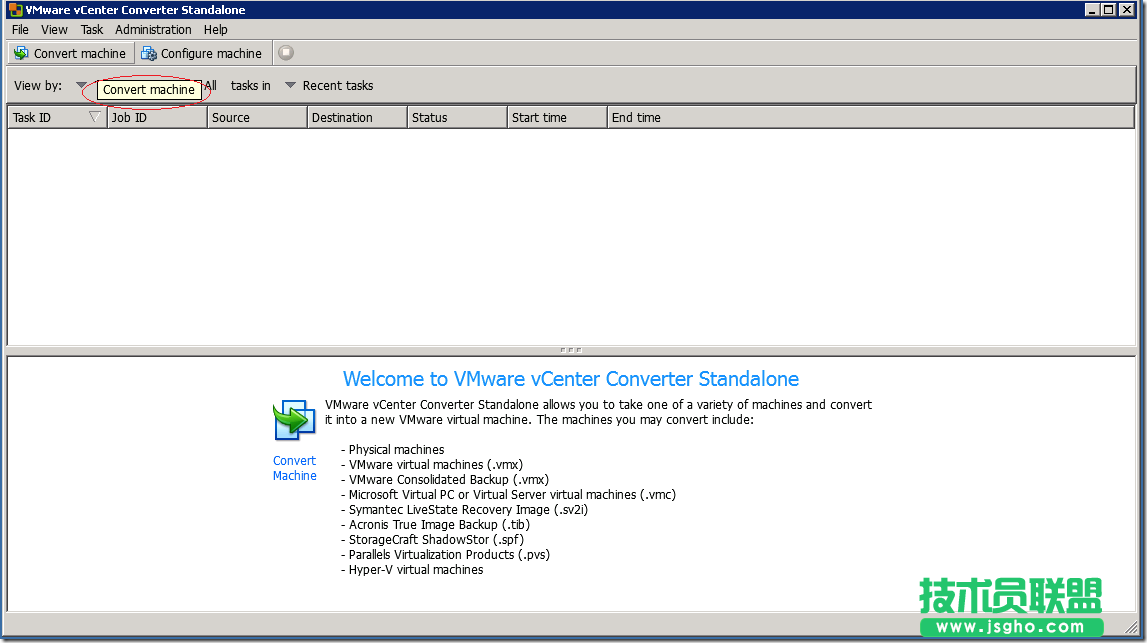 hyper-v虚拟机转换成vmware虚拟机的方法