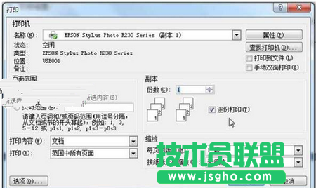 图7 “打印”对话框