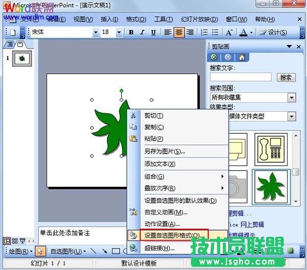 设置格式