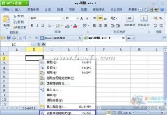 wps表格边框线设置方法