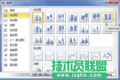 选择图表类型