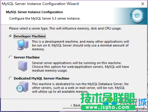 win10安装mysql-5.5.20-winx64的步骤4.1