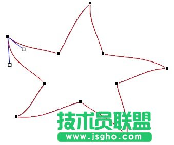 编辑形状上的点