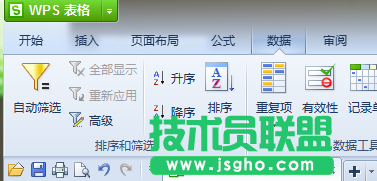 给WPS表格设置自定义排序