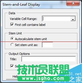 怎么用excel表格做茎叶图？