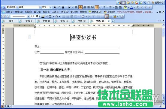 WPS模板助你成为职业达人