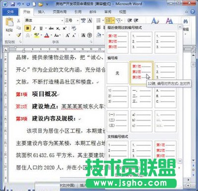定义的新编号格式