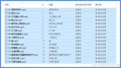 Bulk Rename Utility MP3音乐标签变身歌名