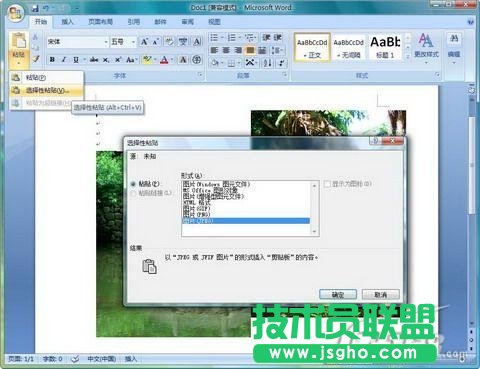 Office2007中拯救嵌入Word的图片(2)