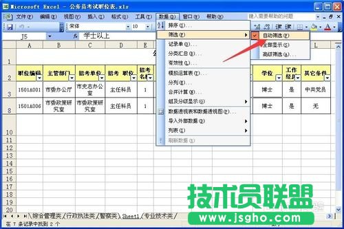 excel自动筛选怎么用?