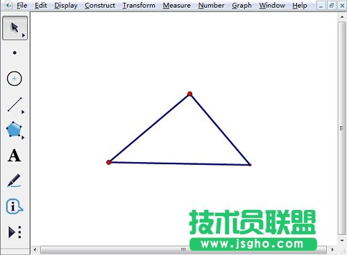 几何画板怎样画半圆？