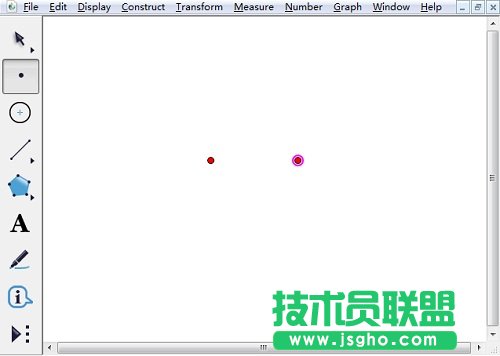 几何画板怎样画半圆？