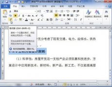 word2010中格式刷的使用技巧