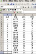 用WPS表格来分班级