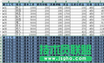 Excel如何批量插入表头4
